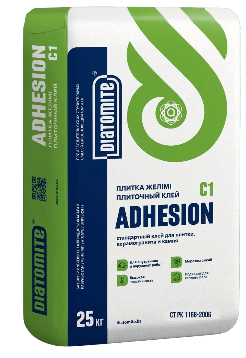 Клей плиточный ADHESION (C1) 25 кг